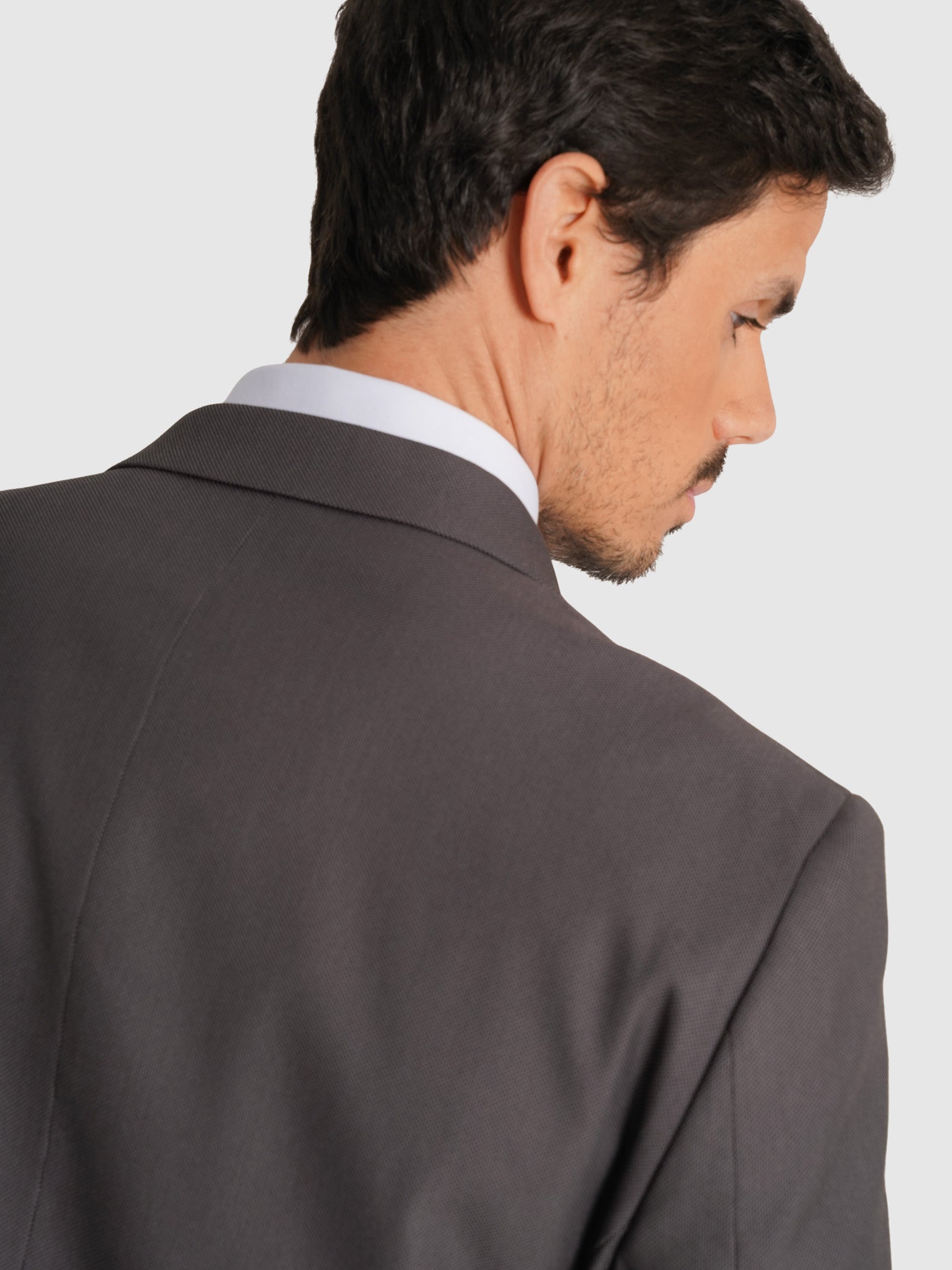 GRAY SUIT LONG SLEEVE REGULAR FIT MR. BLUE