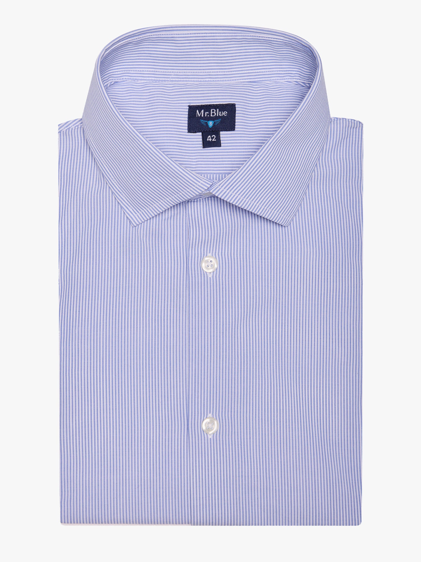 CAMISA AZUL CLASSIC FIT MR. AZUL