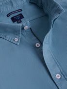 GREEN REGULAR FIT MR SHIRT. BLUE