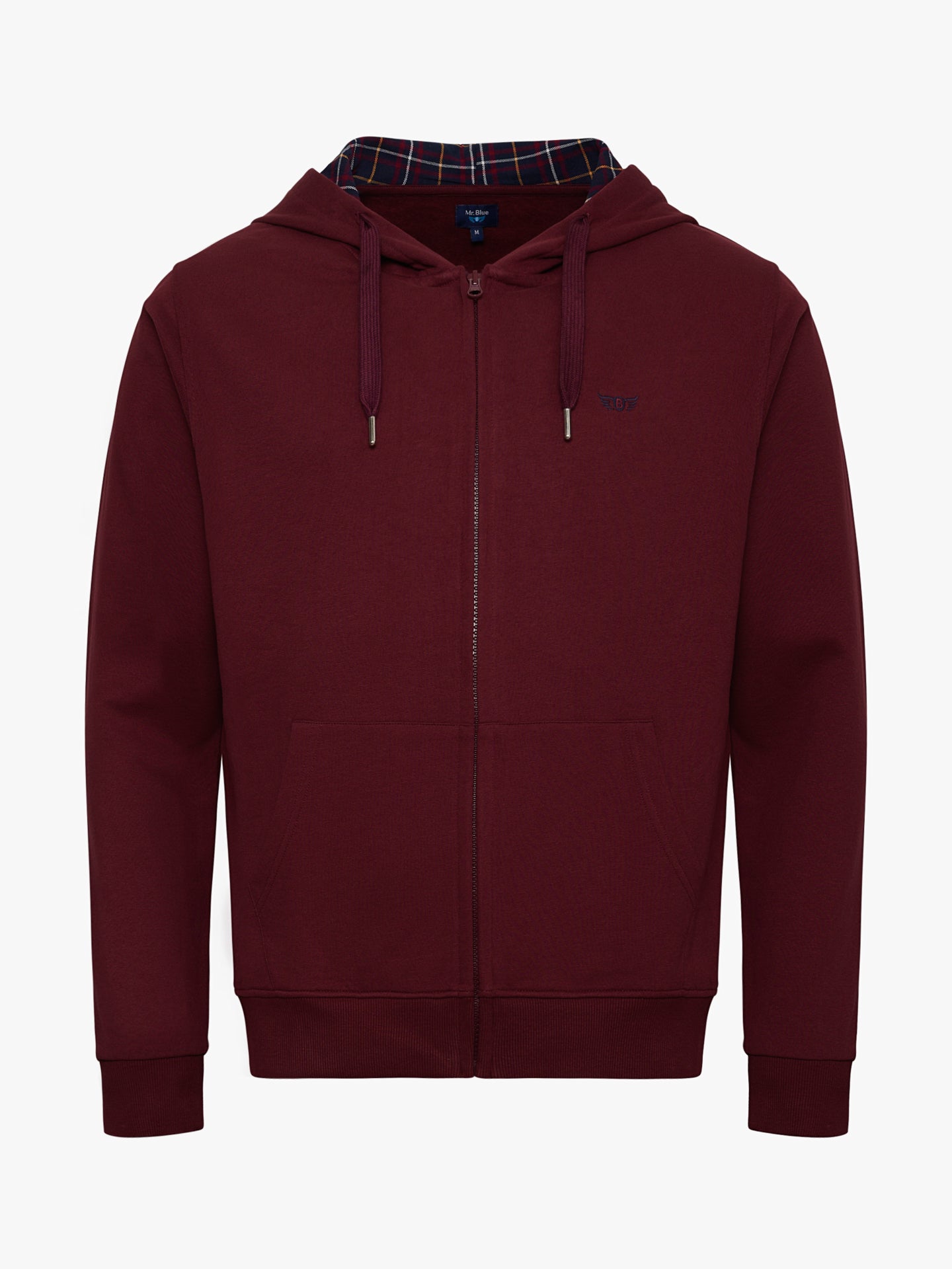 BORDEAUX HOODIE REGULAR FIT MR. BLUE