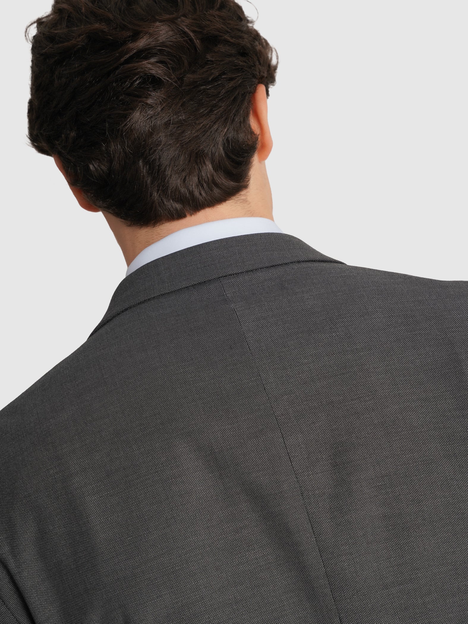 GRAY SUIT LONG SLEEVE REGULAR FIT MR. BLUE