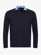 RUGBY BLUE COTTON LONG SLEEVE REGULAR FIT MR. BLUE