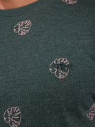 CAMISETA ALGODÓN VERDE MANGA CORTA REGULAR FIT MR. AZUL