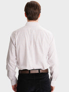 CAMISA MR BLANCA REGULAR FIT. AZUL