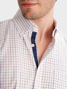 CAMISA MR BLANCA REGULAR FIT. AZUL