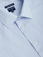 LONG SLEEVE BLUE POPPLINE SHIRT CLASSIC FIT MR. BLUE