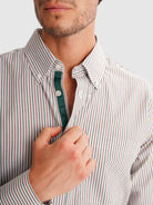 CAMISA MR VERDE REGULAR FIT. AZUL
