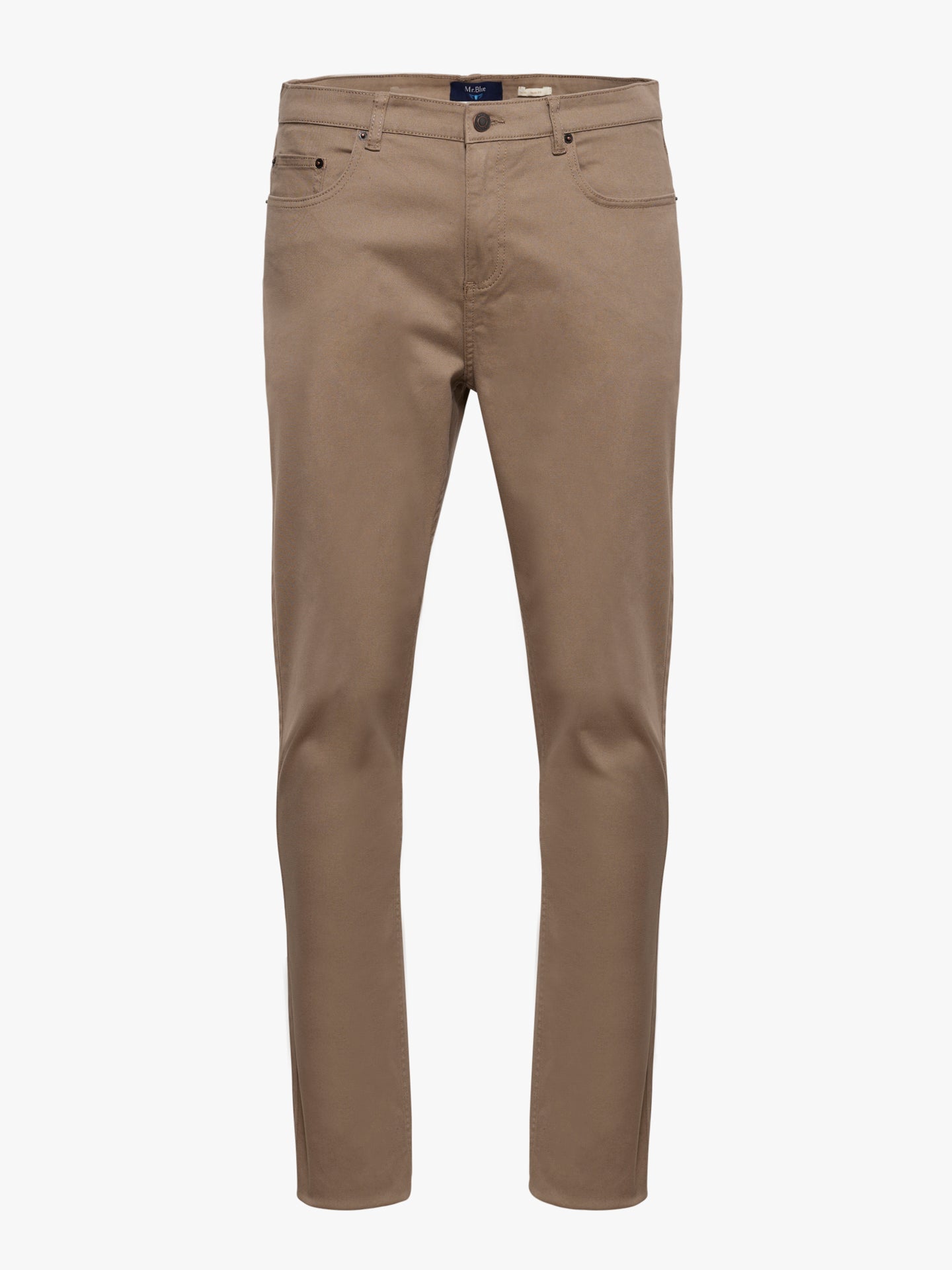 BEIGE SLIM FIT MR. BLUE