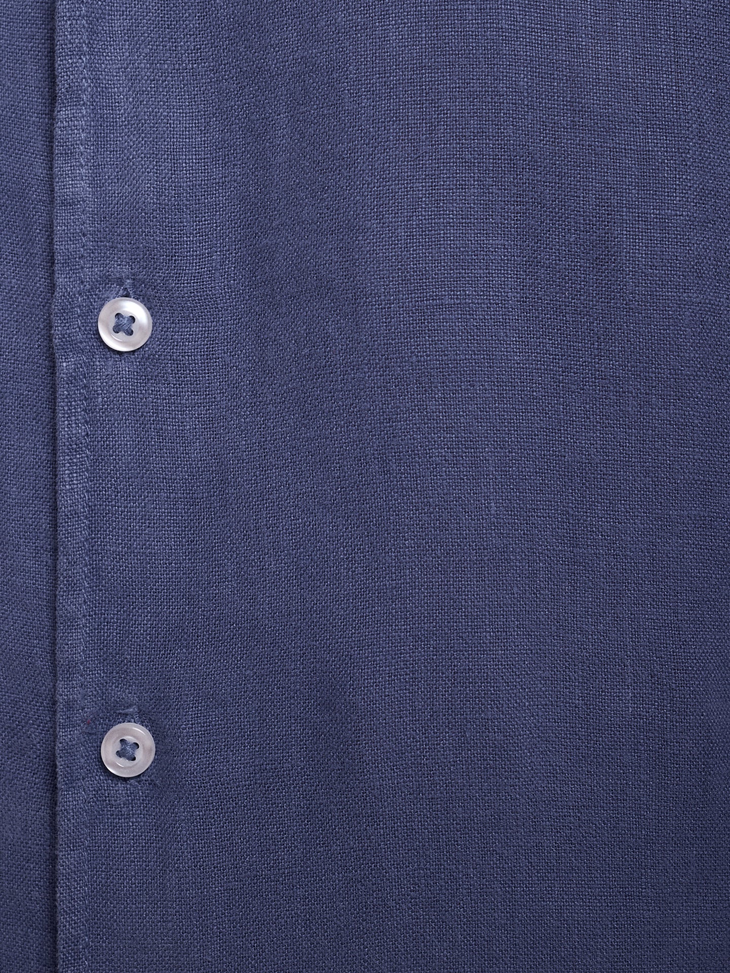 CAMISA LINO AZUL MANGA LARGA SASTRERÍA MARK BELLUCCI