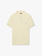 YELLOW PIQUET POLO SHORT SLEEVE REGULAR FIT MR. BLUE