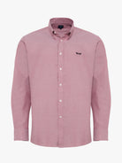 Camisa Flanela Vermelha Manga Comprida Regular Fit Mr. Blue