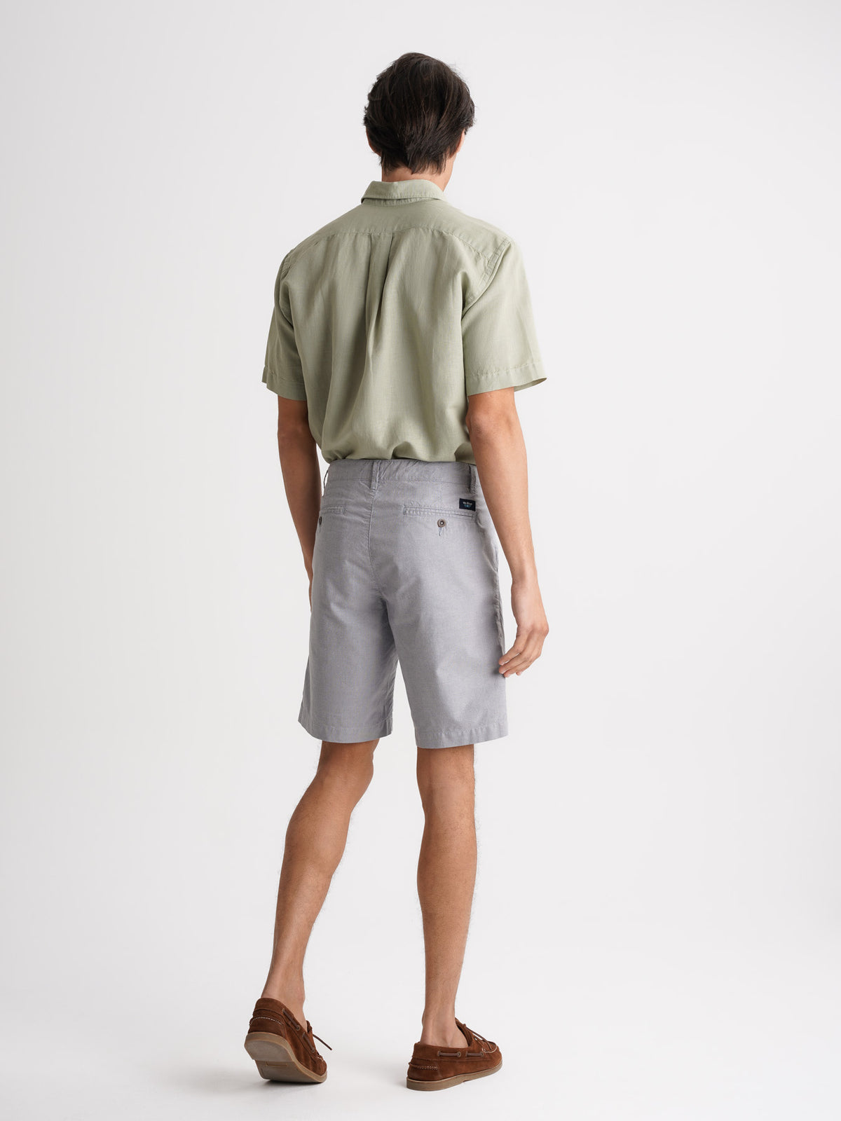 Pantalones cortos azules de corte regular Mr. Blue