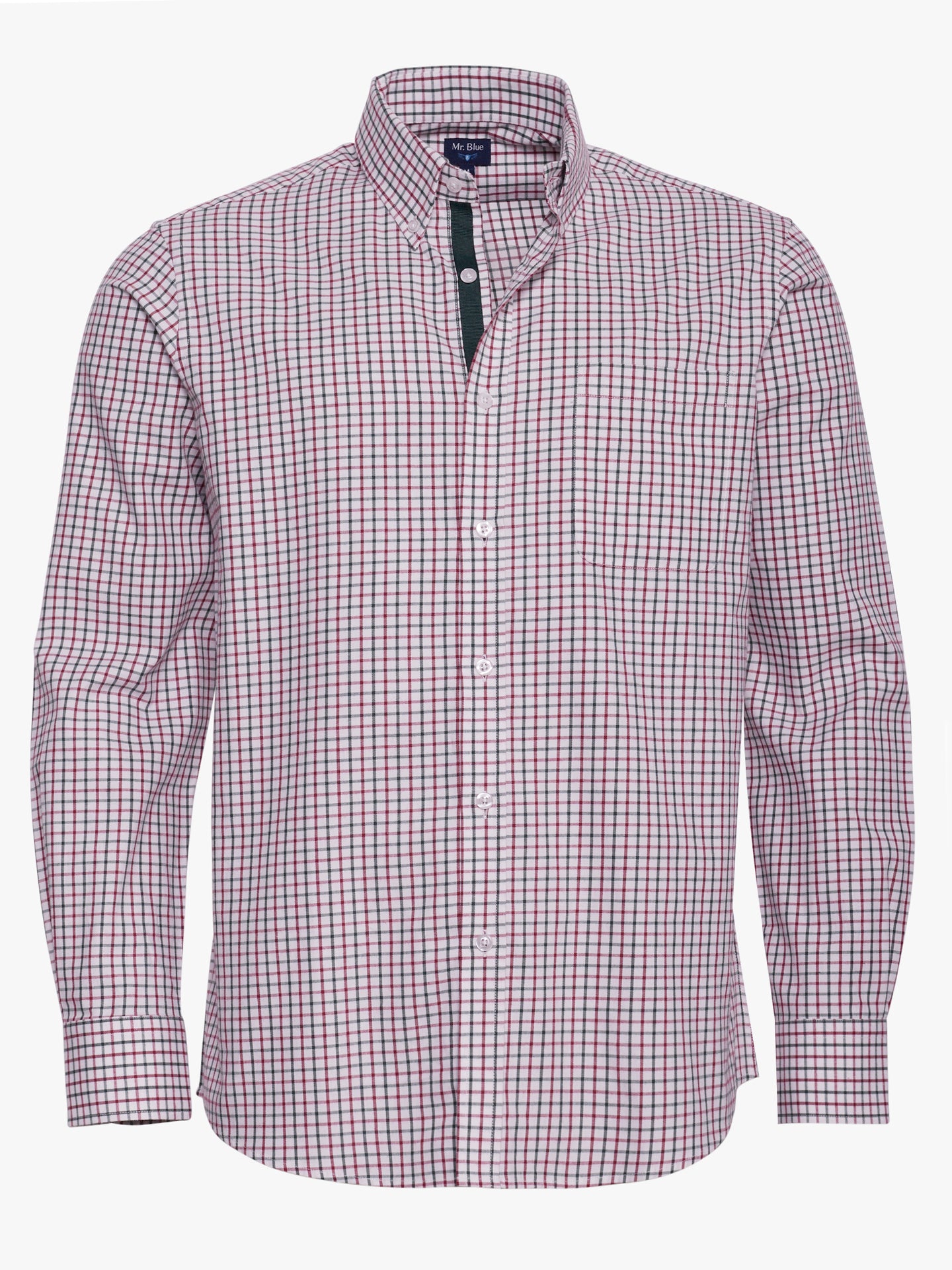 CAMISA MR VERDE REGULAR FIT. AZUL