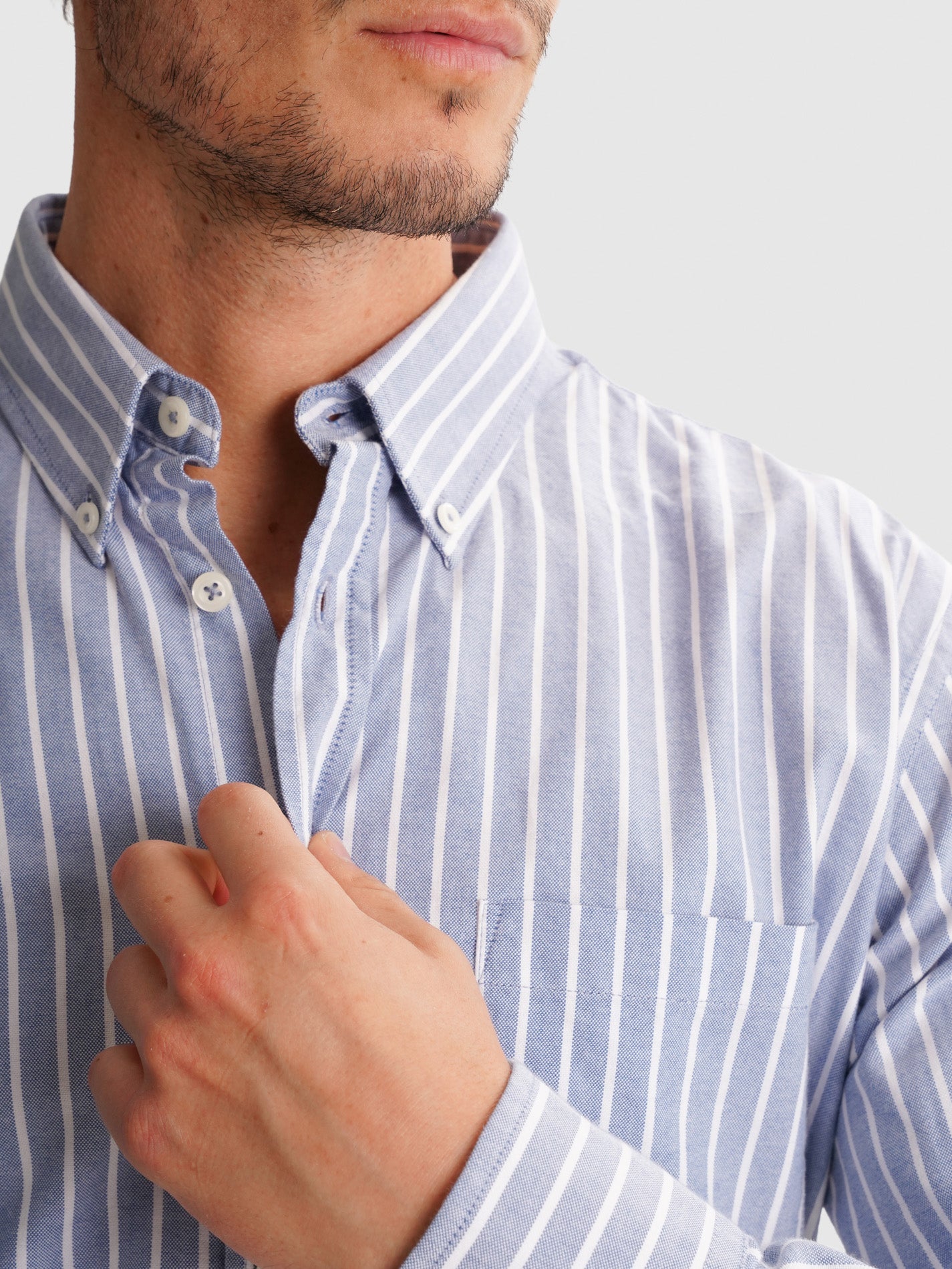 CAMISA MR AZUL REGULAR FIT. AZUL
