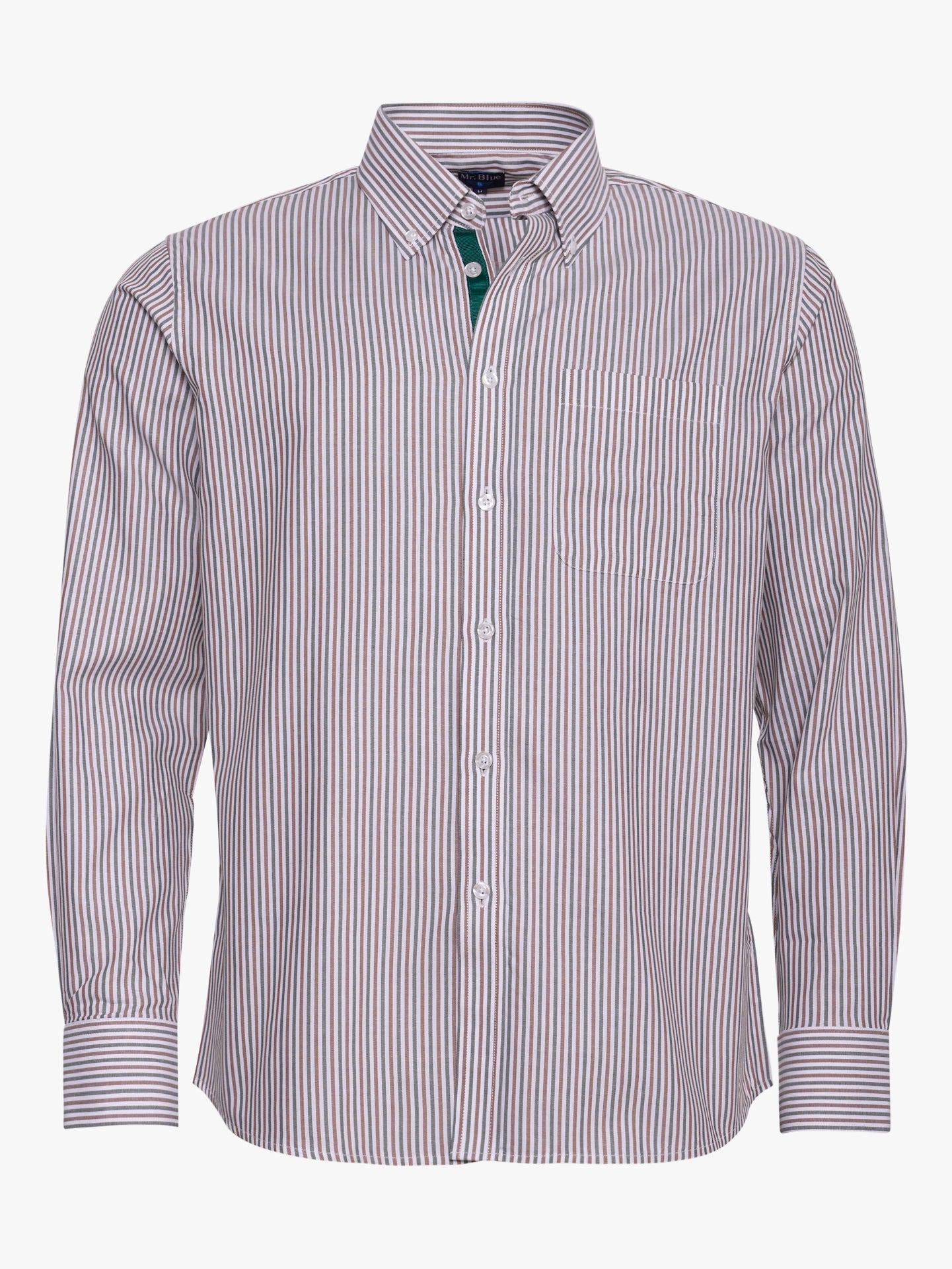 CAMISA MR VERDE REGULAR FIT. AZUL