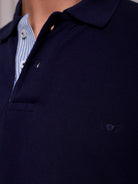 POLO AZUL MANGA CORTA REGULAR FIT MR. AZUL