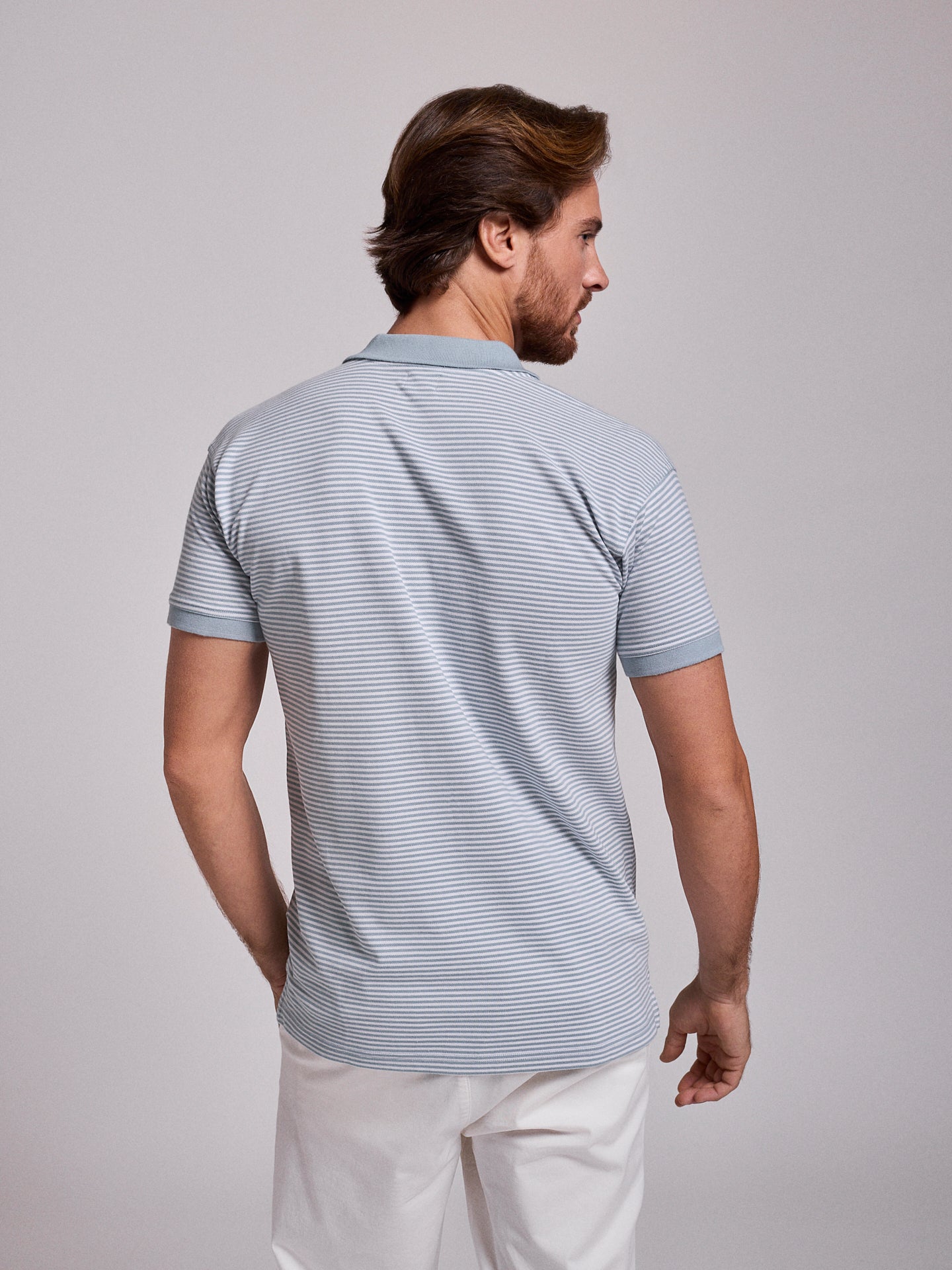 BLUE POLO SHORT SLEEVE REGULAR FIT MR. BLUE