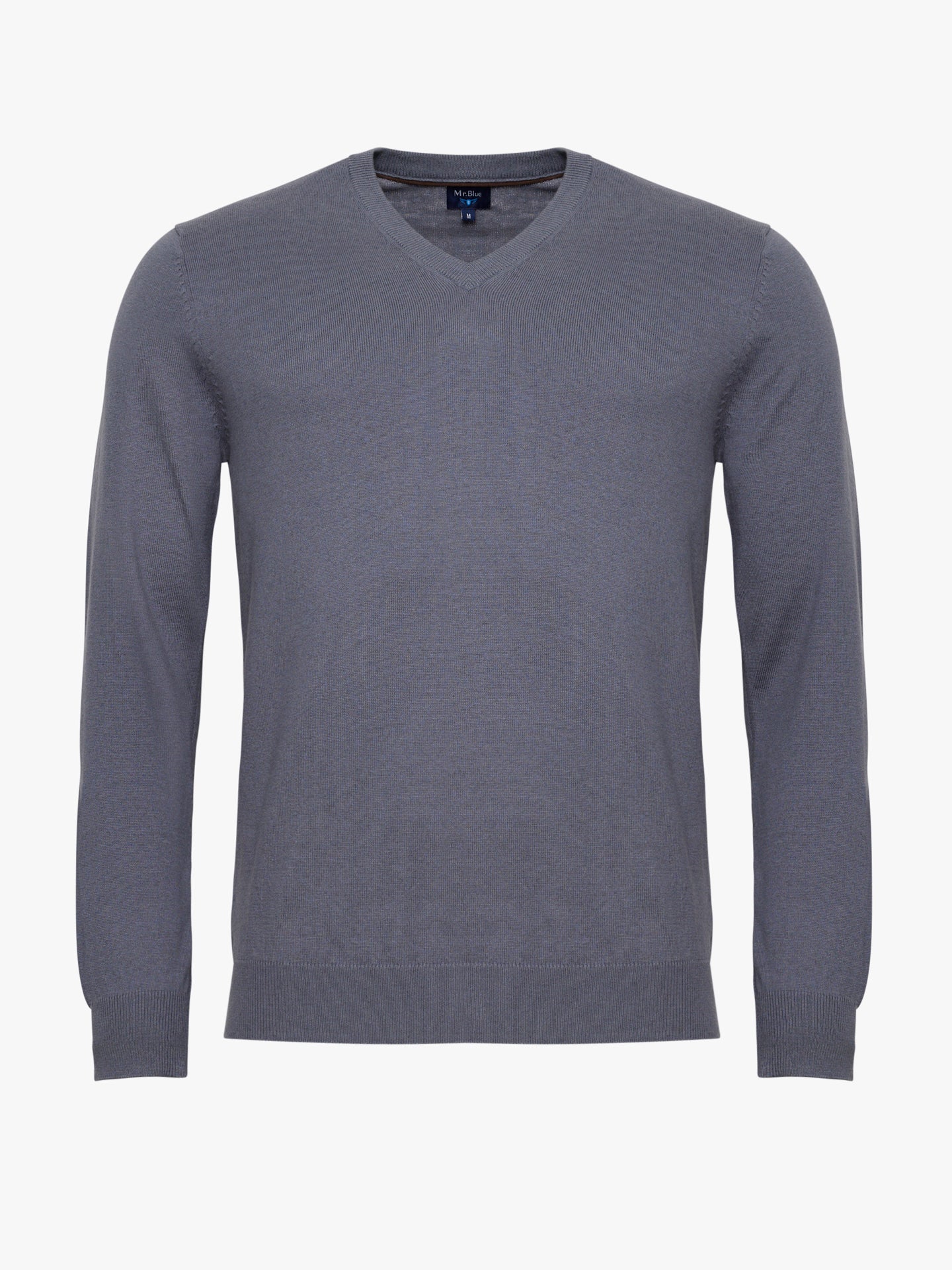 BLUE THIN PULLOVER LONG SLEEVE REGULAR FIT MR. BLUE