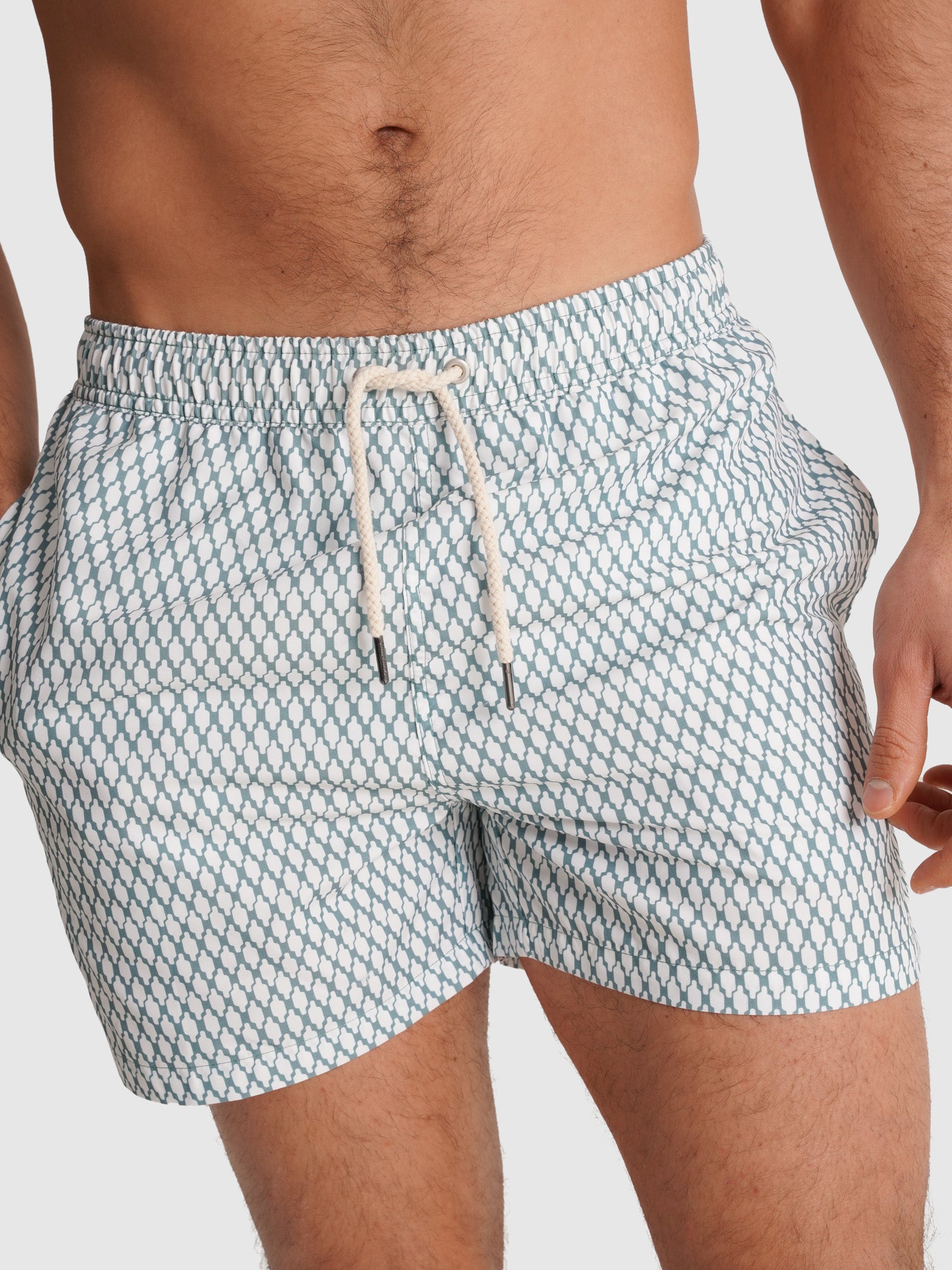 REGULAR FIT MR GREEN SWIMMING SUIT BLUE