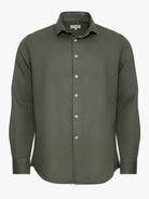 CAMISA VERDE MANGA COMPRIDA REGULAR FIT MARK BELLUCCI