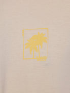 CAMISETA DE ALGODÓN AMARILLA MANGA CORTA REGULAR FIT MR. AZUL