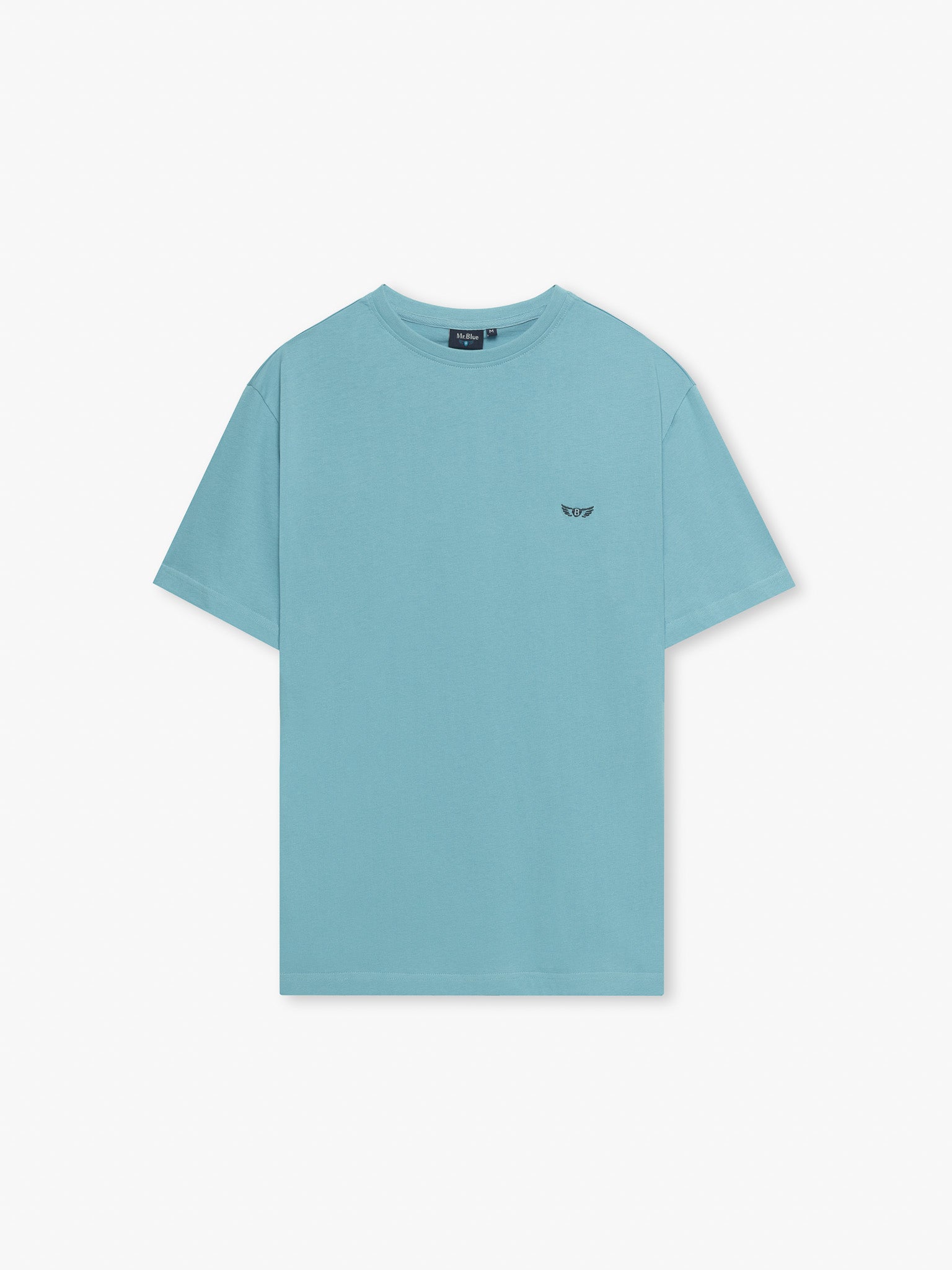 CAMISETA VERDE MANGA CORTA REGULAR FIT MR. AZUL