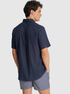 CAMISA MR AZUL MANGA LARGA REGULAR FIT. AZUL