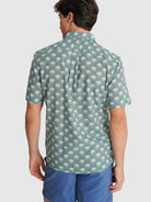 CAMISA VERDE MANGA CORTA REGULAR FIT MR. AZUL