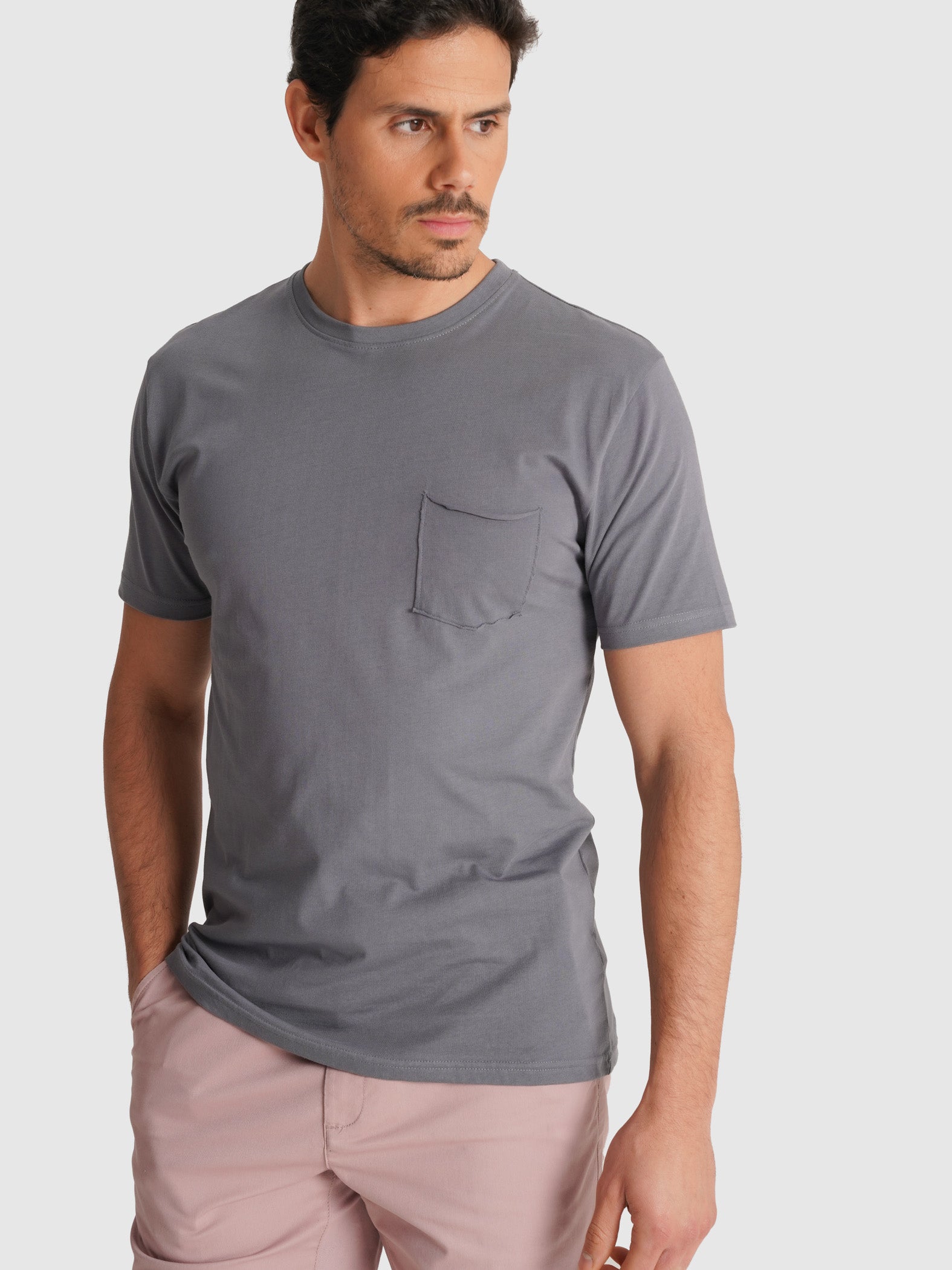 BLUE T-SHIRT SHORT SLEEVE REGULAR FIT MR. BLUE