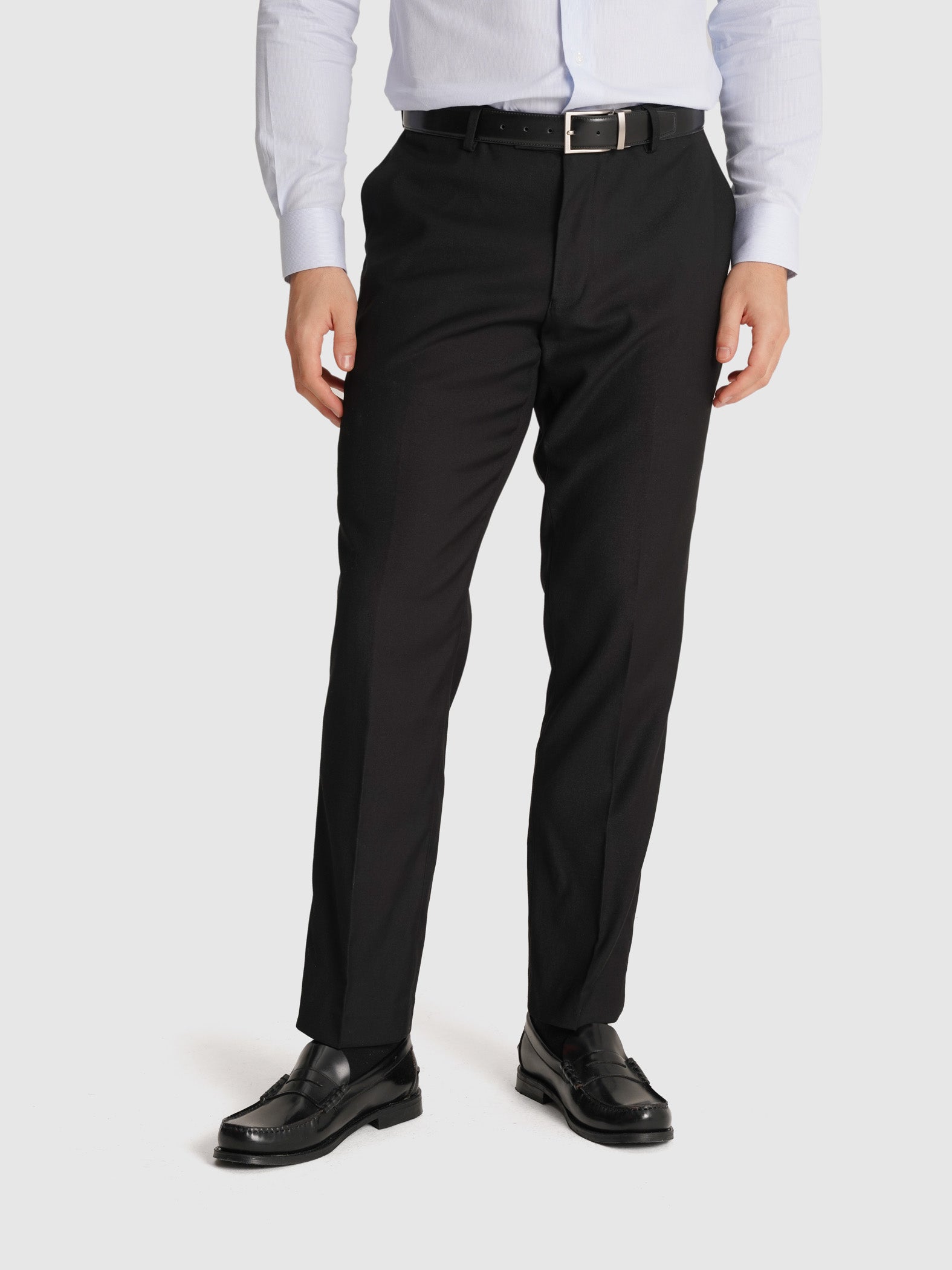 BLACK SUIT LONG SLEEVE REGULAR FIT MR. BLUE