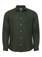 CAMISA SASTRERÍA MANGA LARGA VERDE MARK BELLUCCI