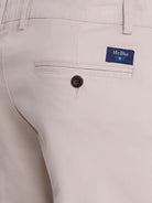 CALÇAS ALGODÃO BEGES SLIM FIT MR. BLUE