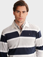 RUGBIE CINZENTO MANGA COMPRIDA REGULAR FIT MR. BLUE