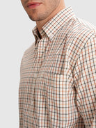 RED REGULAR FIT MR SHIRT. BLUE