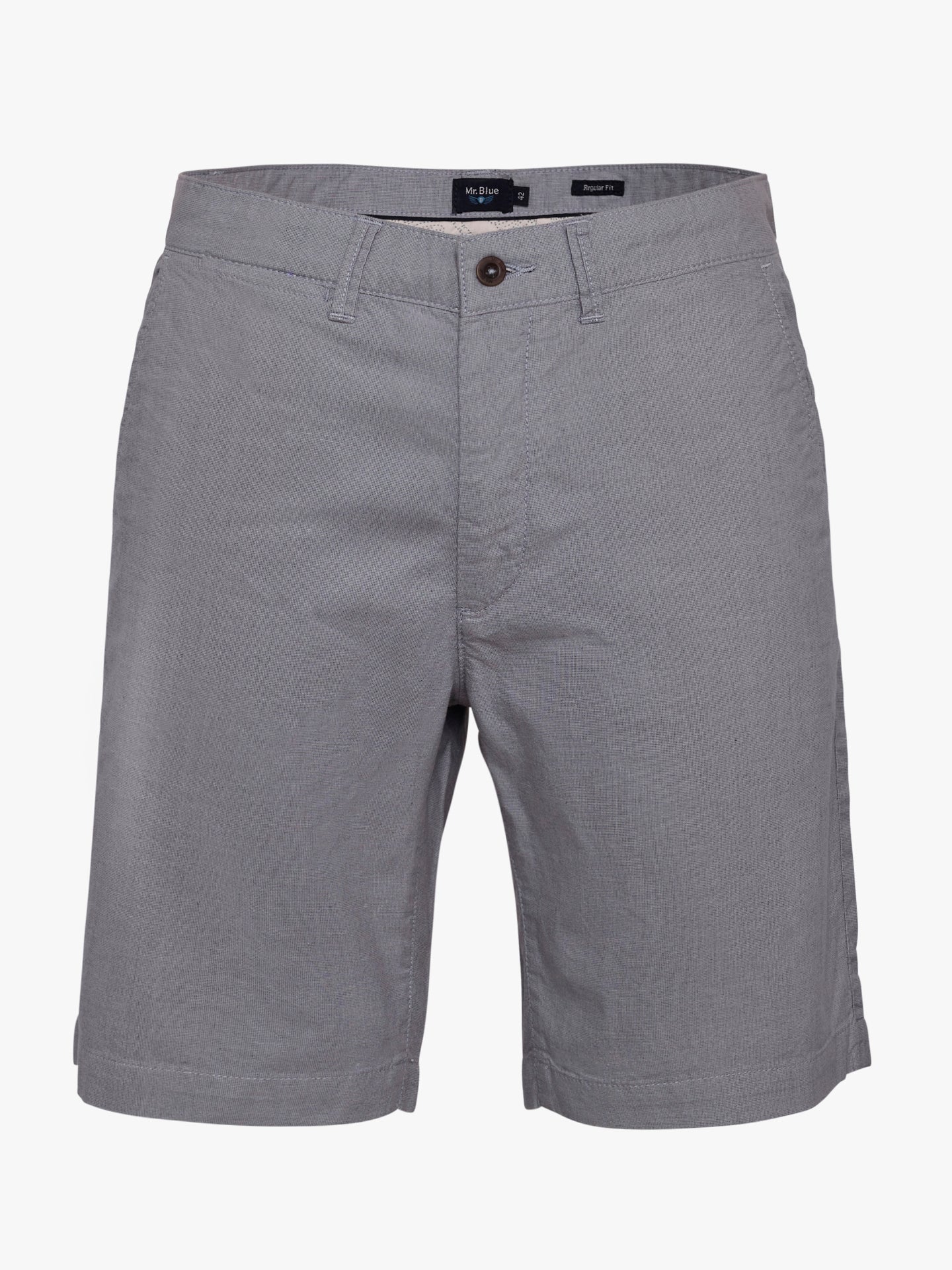 Calções Regular Fit Azuis Mr. Blue