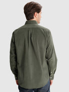 GREEN REGULAR FIT MR SHIRT. BLUE