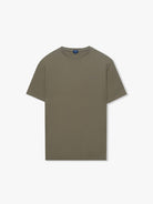 CAMISETA REGULAR FIT MANGA CORTA MARRÓN MR. AZUL