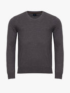 JERSEY FINO GRIS MANGA LARGA REGULAR FIT MR. AZUL