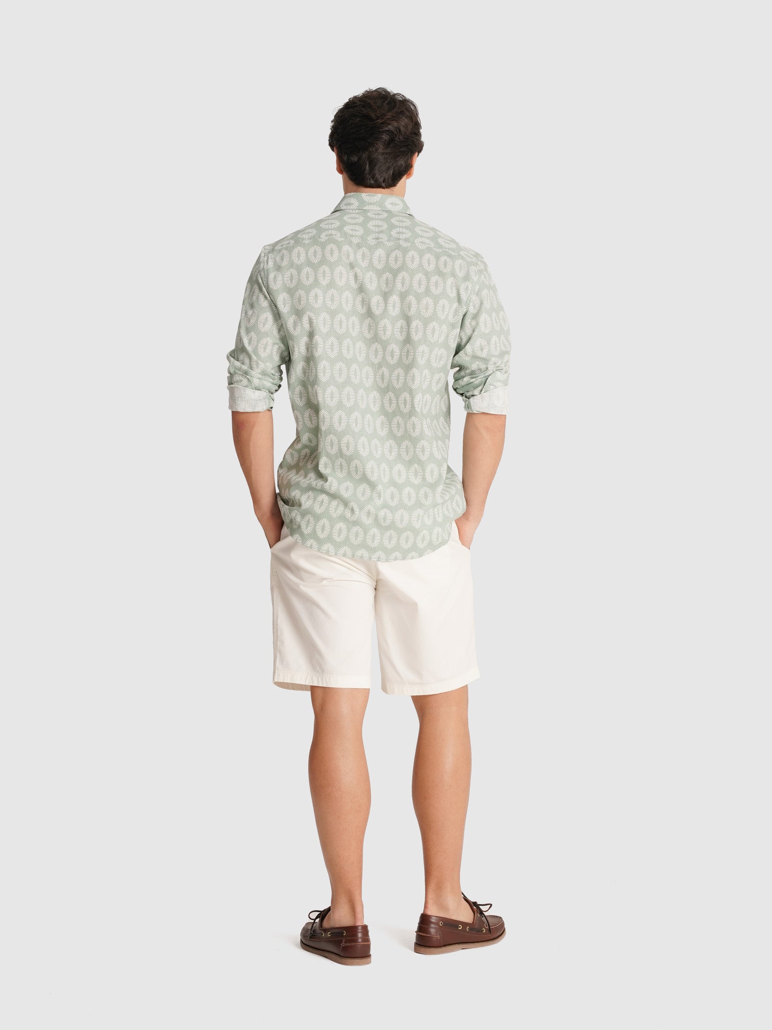 CAMISA MR AZUL MANGA LARGA REGULAR FIT. AZUL