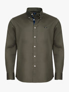 CAMISA MR VERDE REGULAR FIT. AZUL