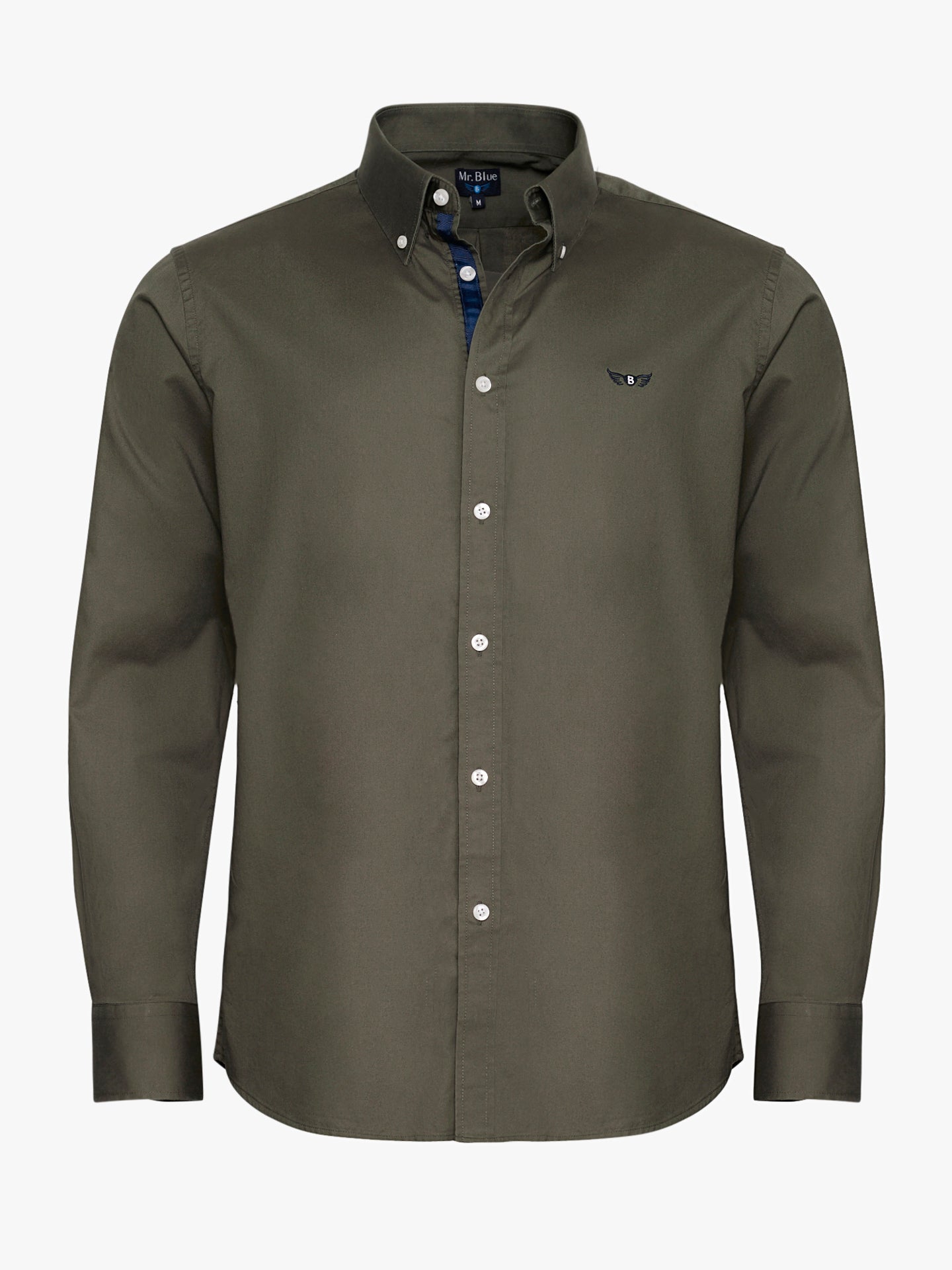 CAMISA MR VERDE REGULAR FIT. AZUL
