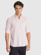 LONG SLEEVE GREEN SHIRT REGULAR FIT MR. BLUE