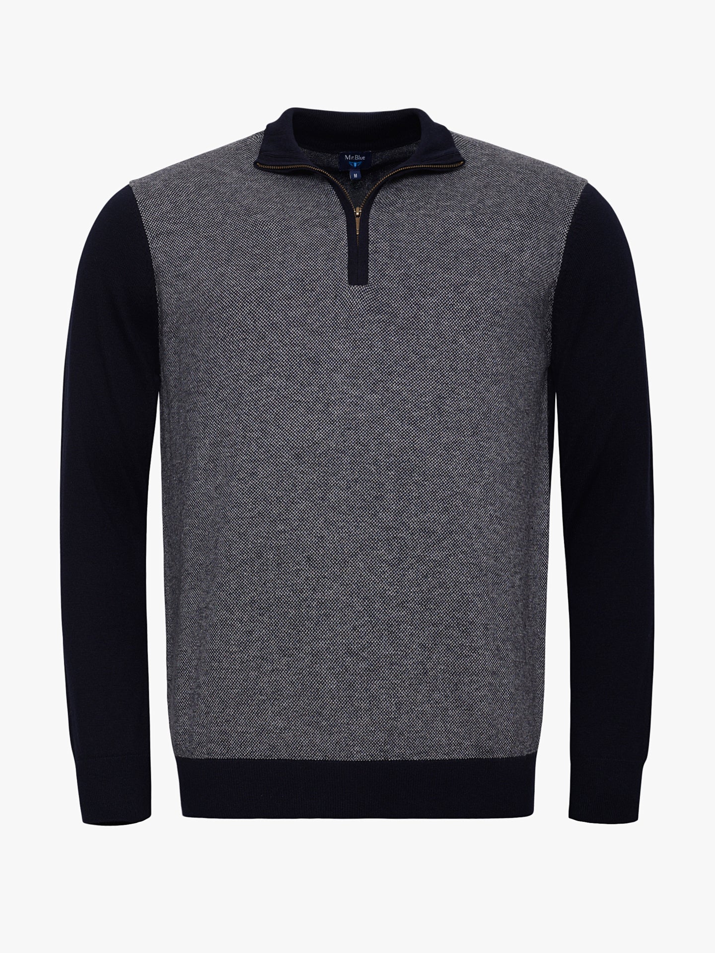 BLUE THIN PULLOVER LONG SLEEVE REGULAR FIT MR. BLUE