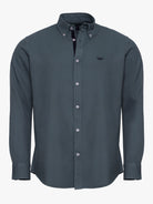 GREEN REGULAR FIT MR SHIRT. BLUE