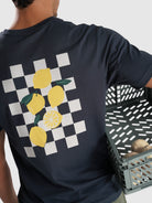 CAMISETA RAW MANGA CORTA REGULAR FIT MR. AZUL