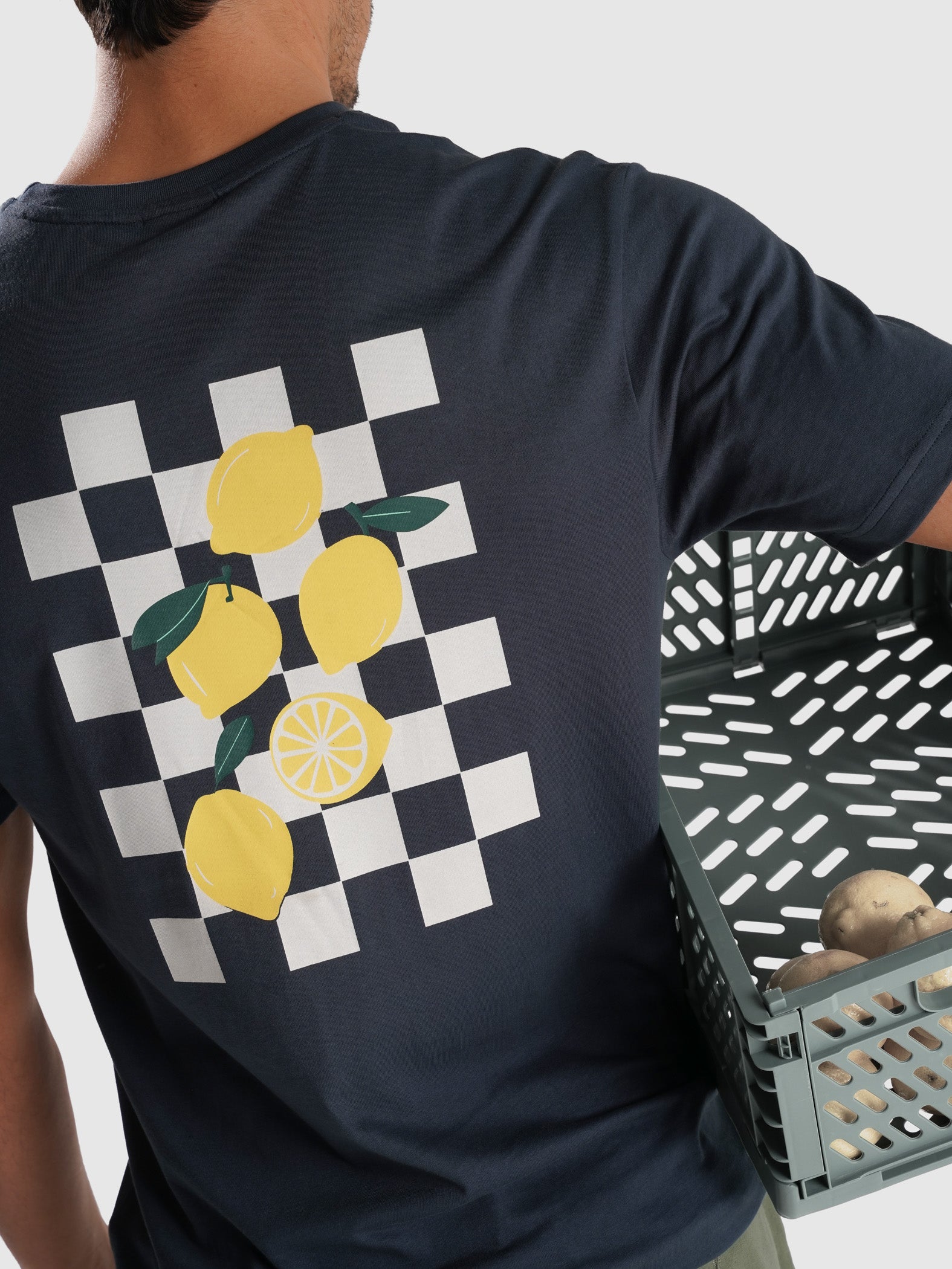 CAMISETA RAW MANGA CORTA REGULAR FIT MR. AZUL