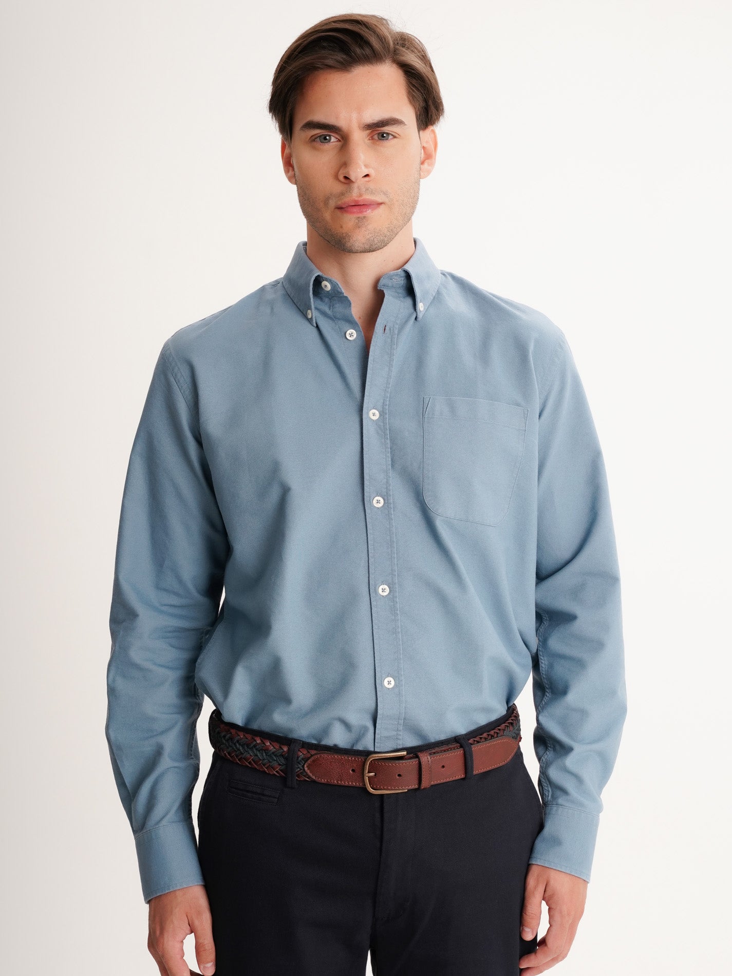 CAMISA MR AZUL REGULAR FIT. AZUL