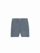 BERMUDA CLASSIC FIT AZUL MARK BELLUCCI