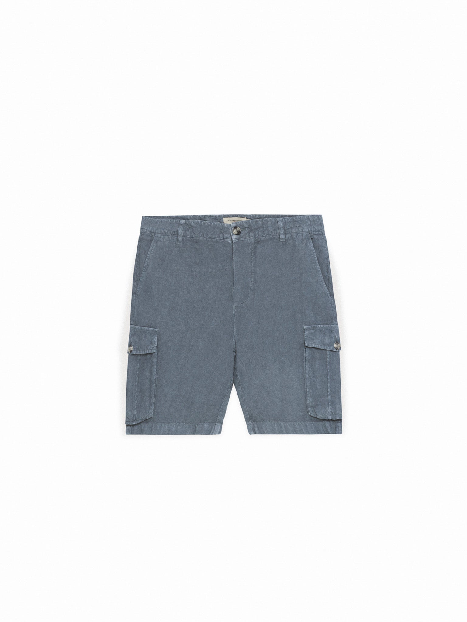 BERMUDA CLASSIC FIT AZUL MARK BELLUCCI