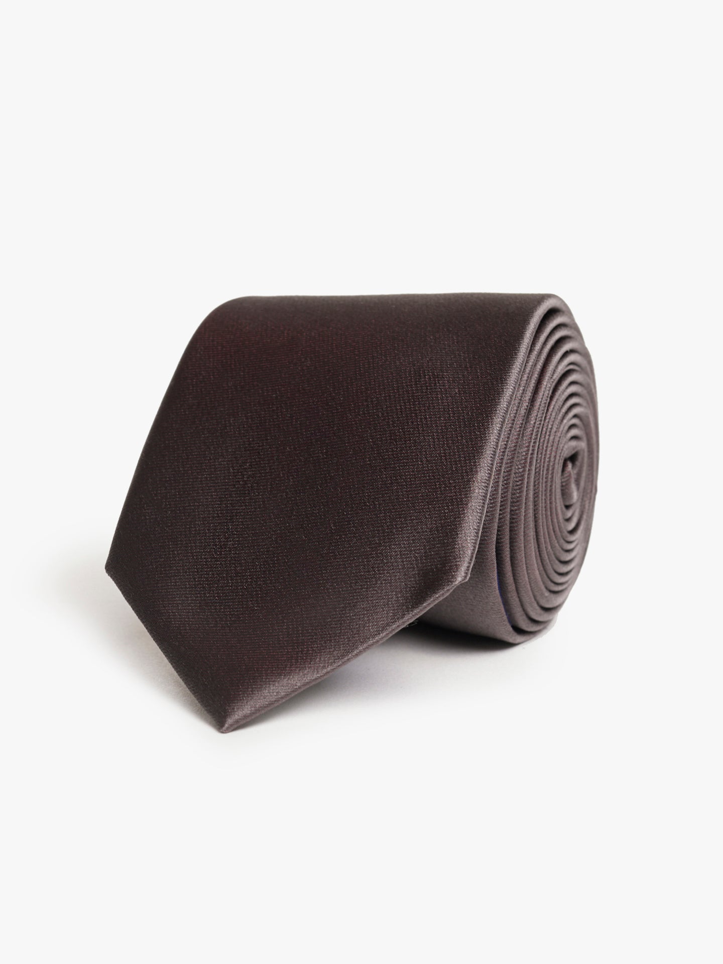 BLACK SILK TIE MR. BLUE